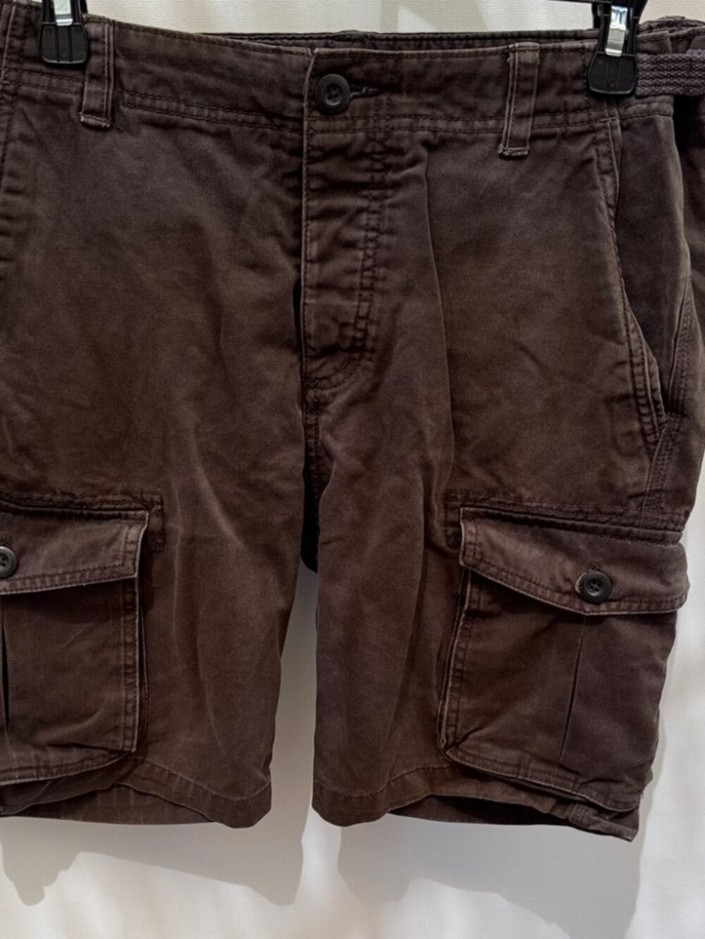 H&M Men's charcoal Cargo Shorts